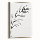 Bohemian Wall Art | Minimalist Botanical Line Drawing | Nature-Inspired Decor
