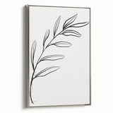 Bohemian Wall Art | Minimalist Botanical Line Drawing | Nature-Inspired Decor