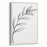 Bohemian Wall Art | Minimalist Botanical Line Drawing | Nature-Inspired Decor