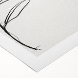 Bohemian Wall Art | Minimalist Botanical Line Drawing | Nature-Inspired Decor