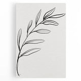 Bohemian Wall Art | Minimalist Botanical Line Drawing | Nature-Inspired Decor