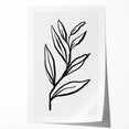 Bohemian Wall Art | Bold Botanical Line Drawing | Minimalist Nature Decor