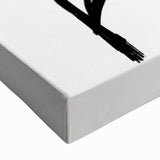 Bohemian Wall Art | Bold Botanical Line Drawing | Minimalist Nature Decor