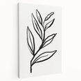 Bohemian Wall Art | Bold Botanical Line Drawing | Minimalist Nature Decor