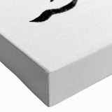 Bohemian Wall Art - Minimalist Line Art Nude in Relaxed Pose Canvas