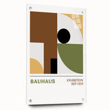 Bohemian Wall Art | Bauhaus Eclectic Boho Decor Canvas | Abstract Print