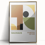 Bohemian Wall Art | Bauhaus Eclectic Boho Decor Canvas | Abstract Print