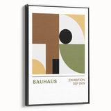 Bohemian Wall Art | Bauhaus Eclectic Boho Decor Canvas | Abstract Print