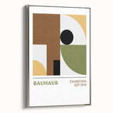 Bohemian Wall Art | Bauhaus Eclectic Boho Decor Canvas | Abstract Print
