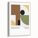 Bohemian Wall Art | Bauhaus Eclectic Boho Decor Canvas | Abstract Print