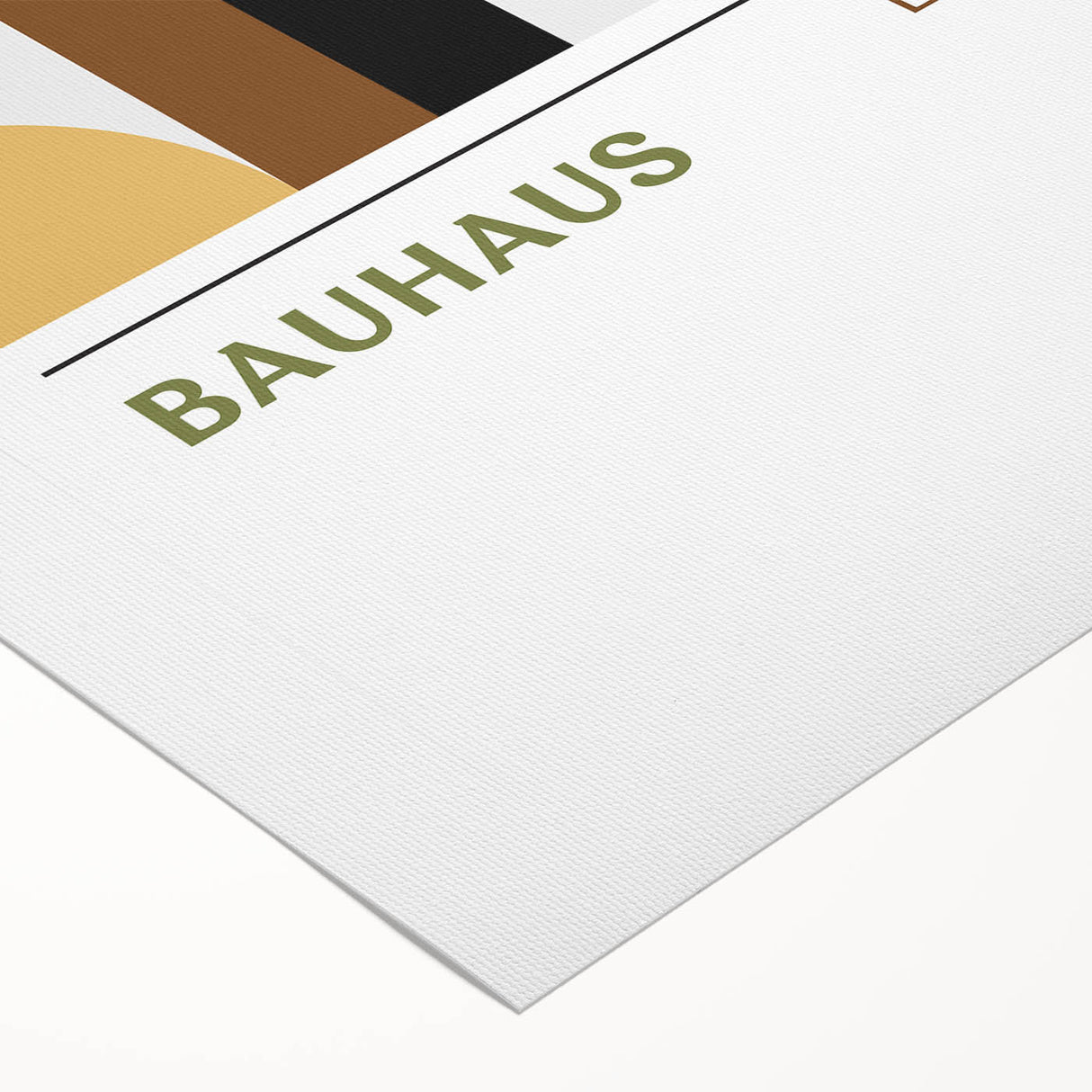 Bohemian Wall Art | Bauhaus Eclectic Boho Decor Canvas | Abstract Print