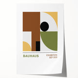 Bohemian Wall Art | Bauhaus Eclectic Boho Decor Canvas | Abstract Print