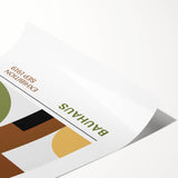 Bohemian Wall Art | Bauhaus Eclectic Boho Decor Canvas | Abstract Print