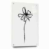 Bohemian Wall Art | Minimalist Floral Line Drawing | Nature-Inspired Art