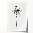 Bohemian Wall Art | Minimalist Floral Line Drawing | Nature-Inspired Art