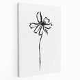 Bohemian Wall Art | Minimalist Floral Line Drawing | Nature-Inspired Art