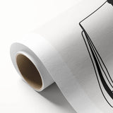 Bohemian Wall Art - Minimalist Line Art of Open Book and Glasses Canvas