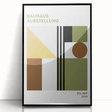 Bohemian Wall Art | Bauhaus Exhibition Boho Decor Canvas | Eclectic Print