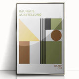 Bohemian Wall Art | Bauhaus Exhibition Boho Decor Canvas | Eclectic Print