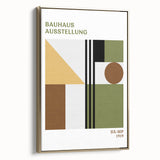 Bohemian Wall Art | Bauhaus Exhibition Boho Decor Canvas | Eclectic Print