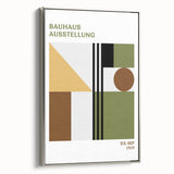 Bohemian Wall Art | Bauhaus Exhibition Boho Decor Canvas | Eclectic Print