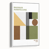 Bohemian Wall Art | Bauhaus Exhibition Boho Decor Canvas | Eclectic Print