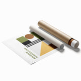 Bohemian Wall Art | Bauhaus Exhibition Boho Decor Canvas | Eclectic Print