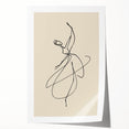 Bohemian Wall Art | Graceful Dancer Line Drawing | Minimalist Art Print