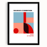 Bohemian Wall Art | Bauhaus Exhibition Boho Decor | Eclectic Canvas