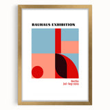 Bohemian Wall Art | Bauhaus Exhibition Boho Decor | Eclectic Canvas