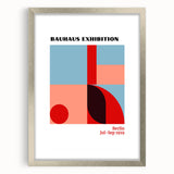 Bohemian Wall Art | Bauhaus Exhibition Boho Decor | Eclectic Canvas