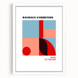 Bohemian Wall Art | Bauhaus Exhibition Boho Decor | Eclectic Canvas