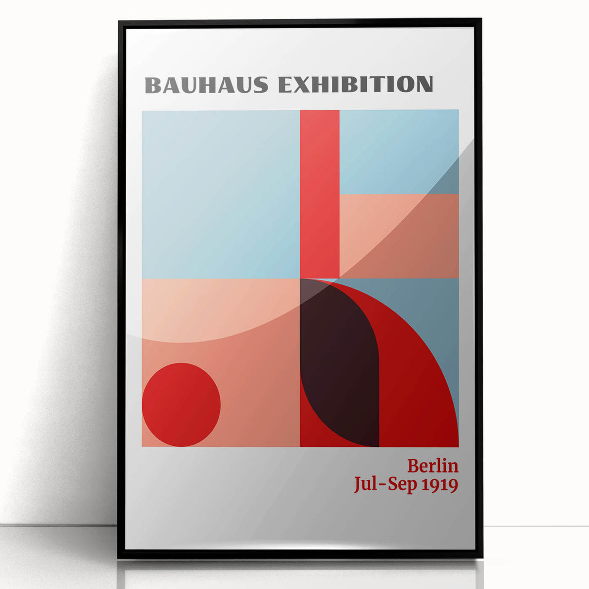 Bohemian Wall Art | Bauhaus Exhibition Boho Decor | Eclectic Canvas
