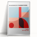 Bohemian Wall Art | Bauhaus Exhibition Boho Decor | Eclectic Canvas