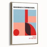 Bohemian Wall Art | Bauhaus Exhibition Boho Decor | Eclectic Canvas