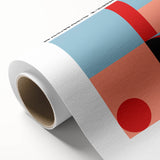 Bohemian Wall Art | Bauhaus Exhibition Boho Decor | Eclectic Canvas