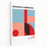 Bohemian Wall Art | Bauhaus Exhibition Boho Decor | Eclectic Canvas