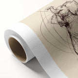 Bohemian Wall Art | Playful Elephant Sketch | Minimalist Animal Art Print