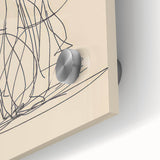 Bohemian Wall Art | Romantic Couple Line Drawing | Minimalist Love Art