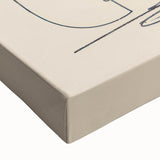 Bohemian Wall Art | Romantic Couple Line Drawing | Minimalist Love Art