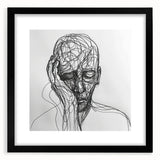 Bohemian Wall Art | Abstract Boho Decor Canvas | Eclectic Art Print