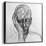 Bohemian Wall Art | Abstract Boho Decor Canvas | Eclectic Art Print