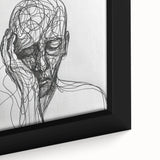 Bohemian Wall Art | Abstract Boho Decor Canvas | Eclectic Art Print