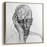 Bohemian Wall Art | Abstract Boho Decor Canvas | Eclectic Art Print