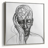 Bohemian Wall Art | Abstract Boho Decor Canvas | Eclectic Art Print