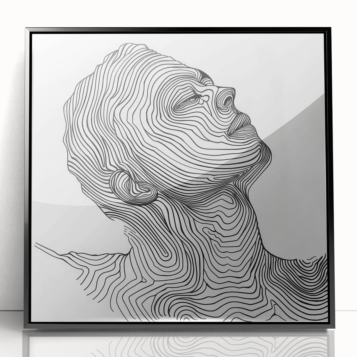 Bohemian Wall Art | Abstract Boho Decor Canvas | Eclectic Art Print