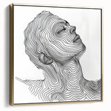 Bohemian Wall Art | Abstract Boho Decor Canvas | Eclectic Art Print