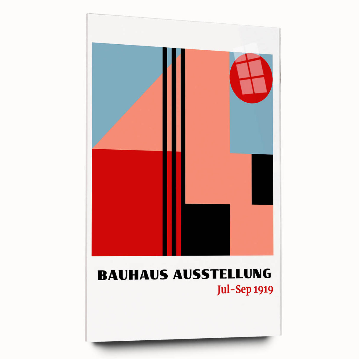 Bohemian Wall Art | Bauhaus Ausstellung Boho Decor Canvas | Eclectic Print