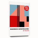 Bohemian Wall Art | Bauhaus Ausstellung Boho Decor Canvas | Eclectic Print