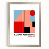 Bohemian Wall Art | Bauhaus Ausstellung Boho Decor Canvas | Eclectic Print